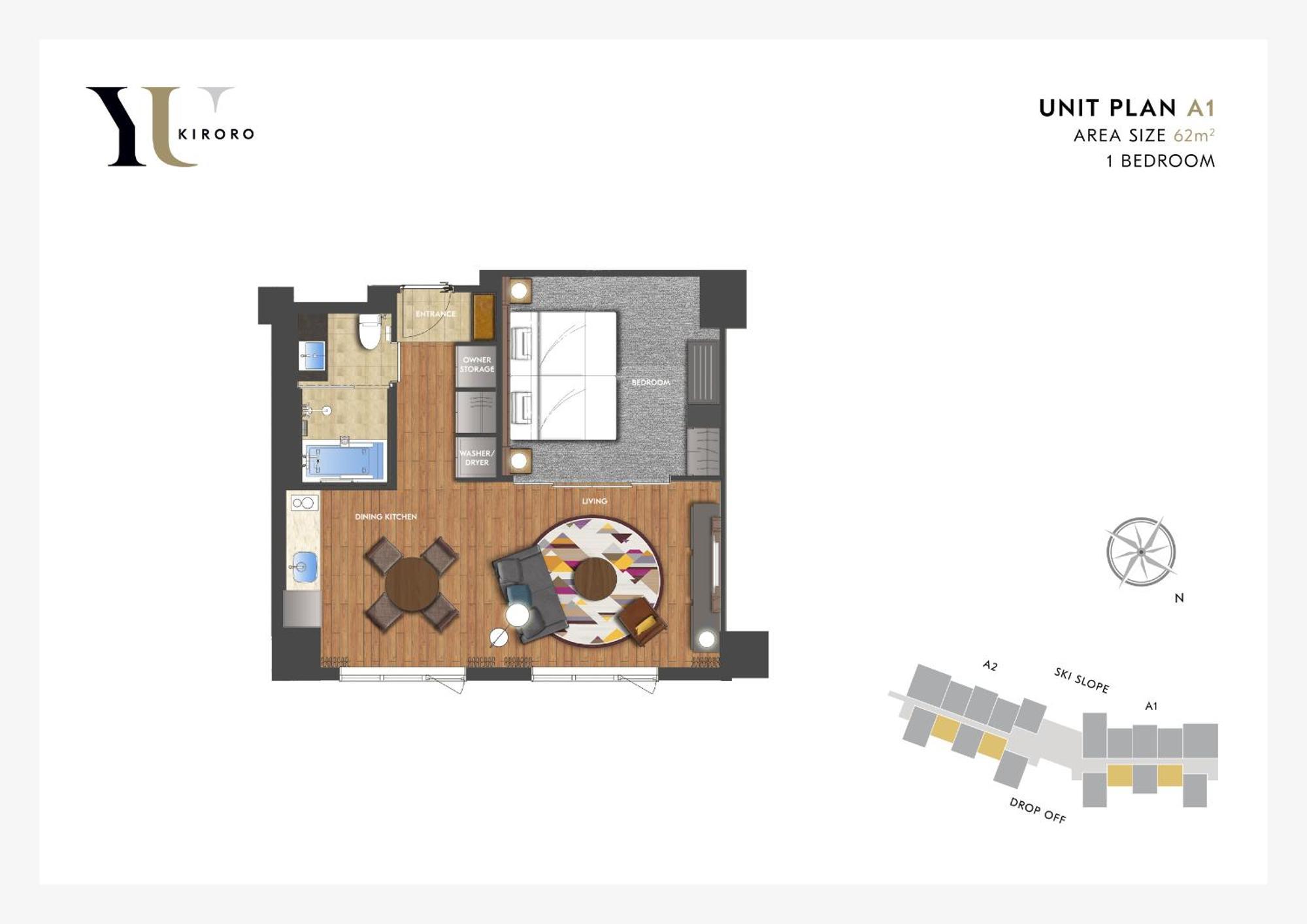 Yu Kiroro, Ski-In Ski-Out Luxury Residences Akaigawa Værelse billede